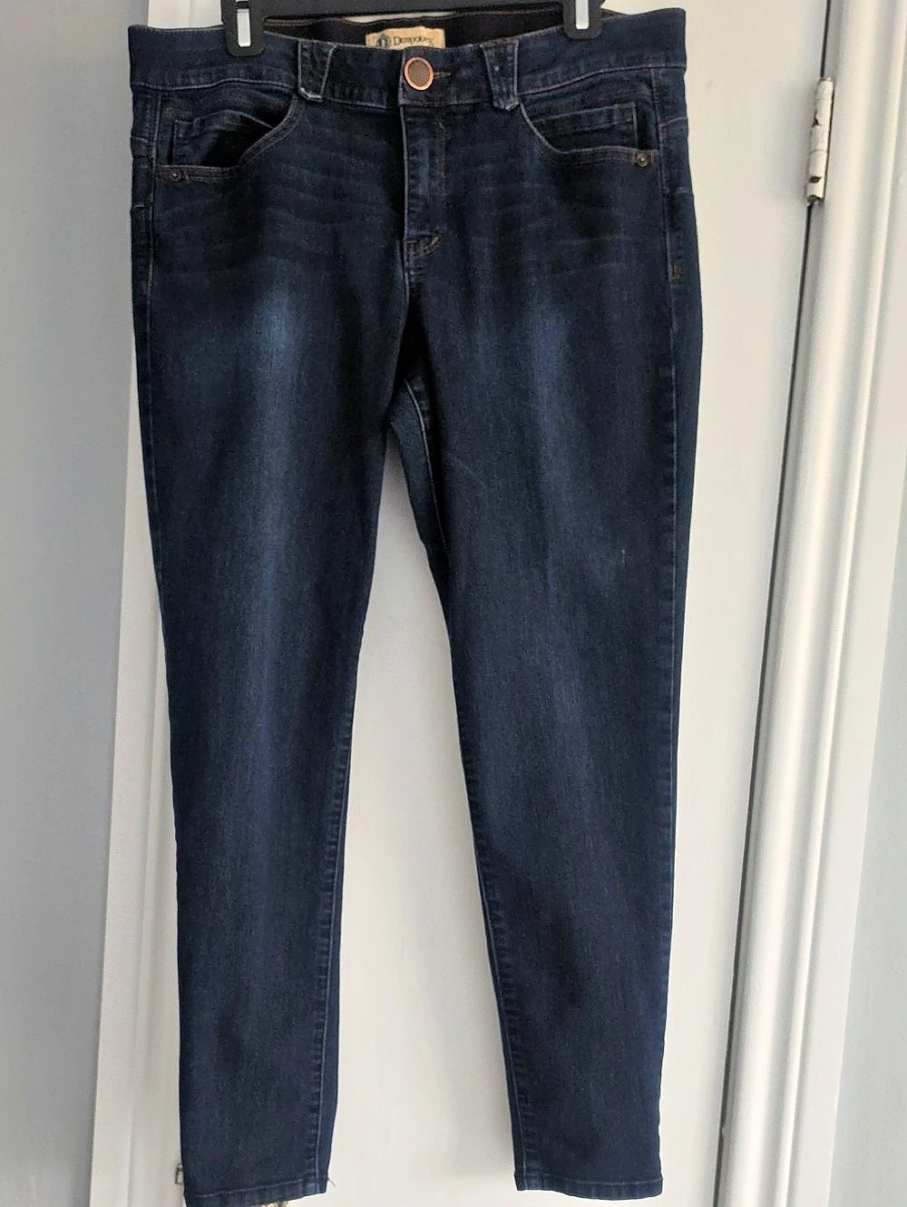 Democracy Absolution Skinny Jeans in Blue Waist 14